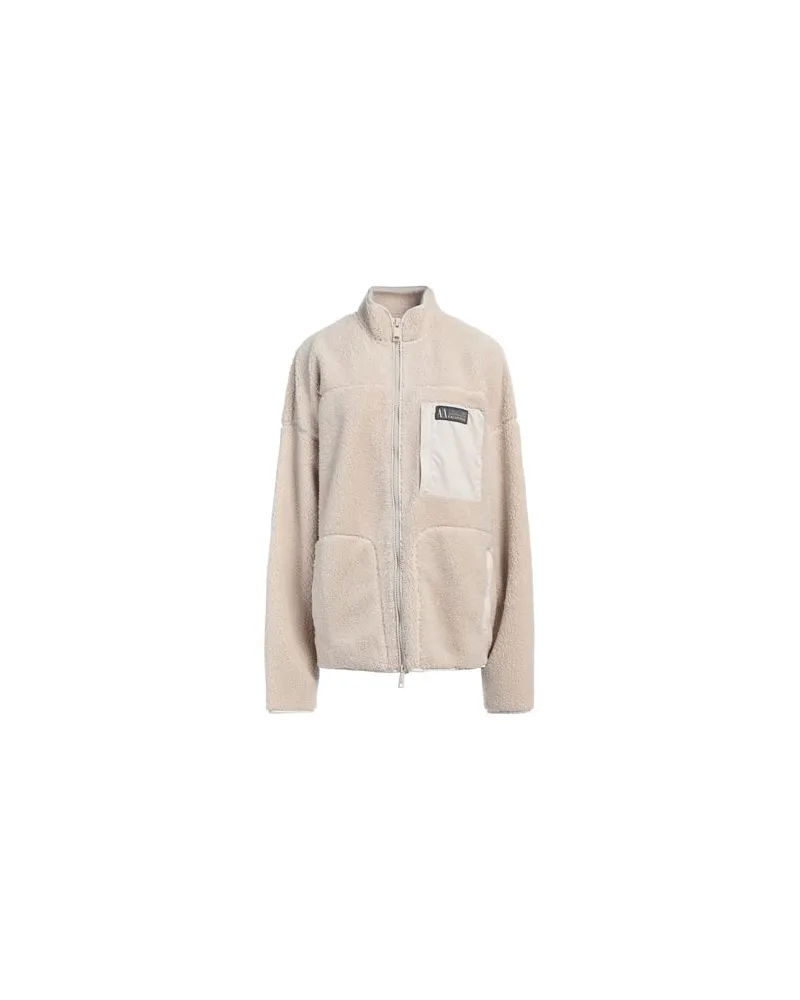 Armani Exchange TOPS - Sweatshirtsauf YOOX.COM Beige