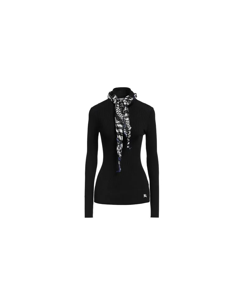 Burberry STRICKWAREN - Rollkragenpulloverauf YOOX.COM Schwarz