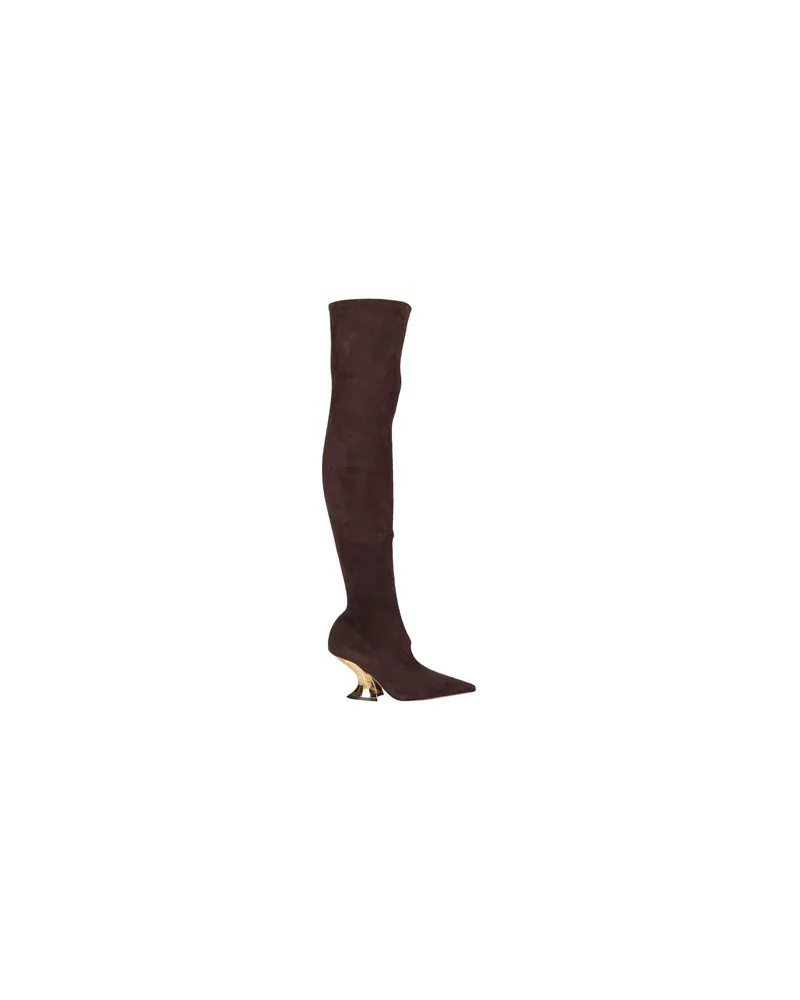 Casadei SCHUHE - Stiefelauf YOOX.COM Dunkelbraun