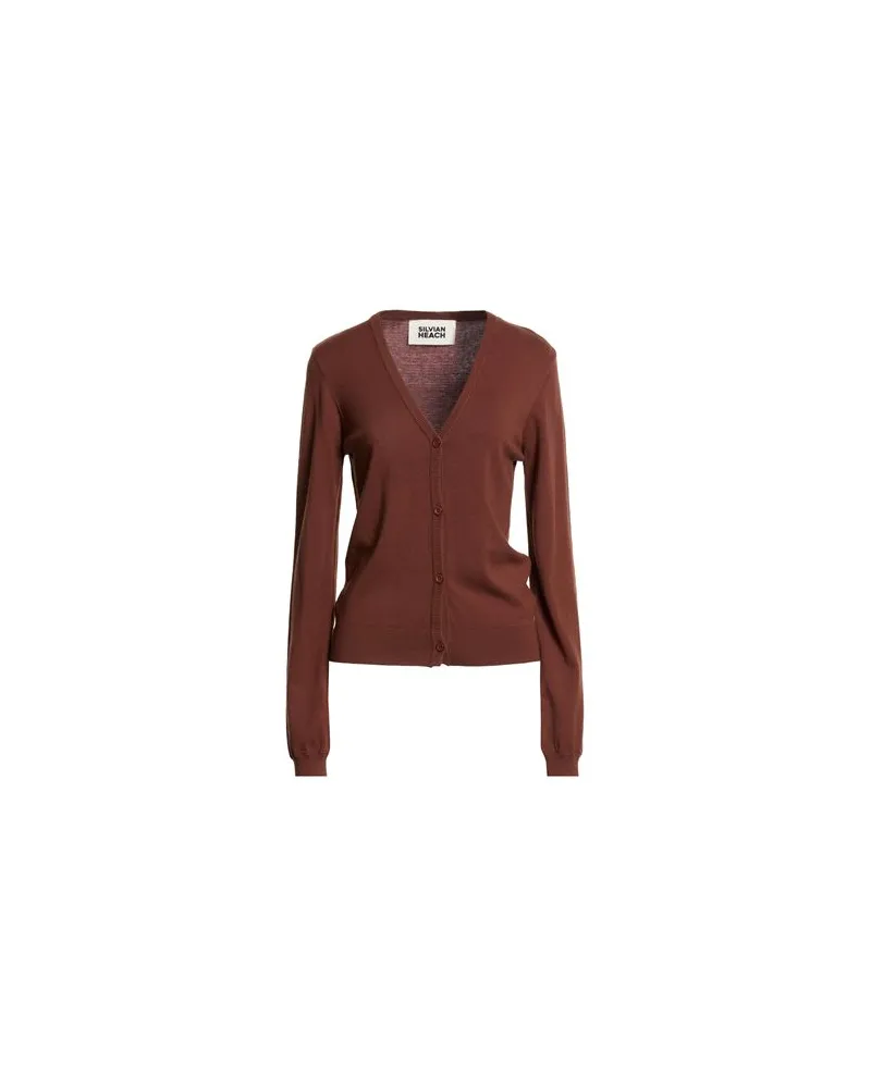 Silvian Heach STRICKWAREN - Strickjackenauf YOOX.COM Lederfarben