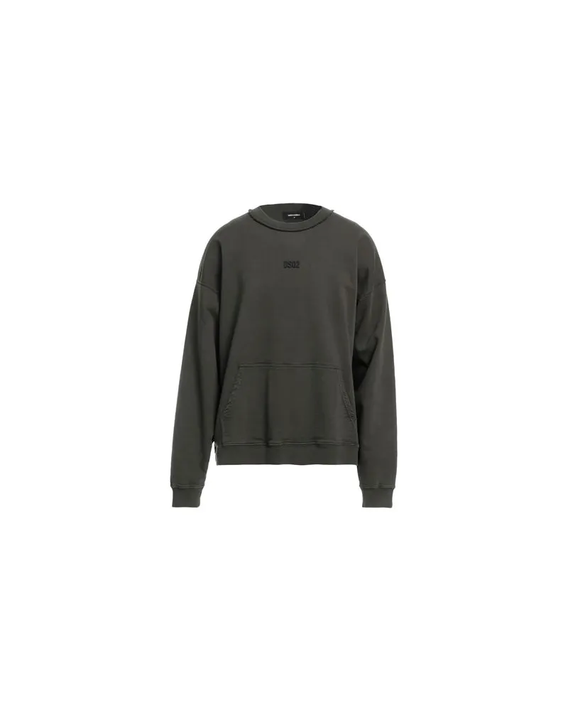 Dsquared2 TOPS - Sweatshirtsauf YOOX.COM Militärgrün