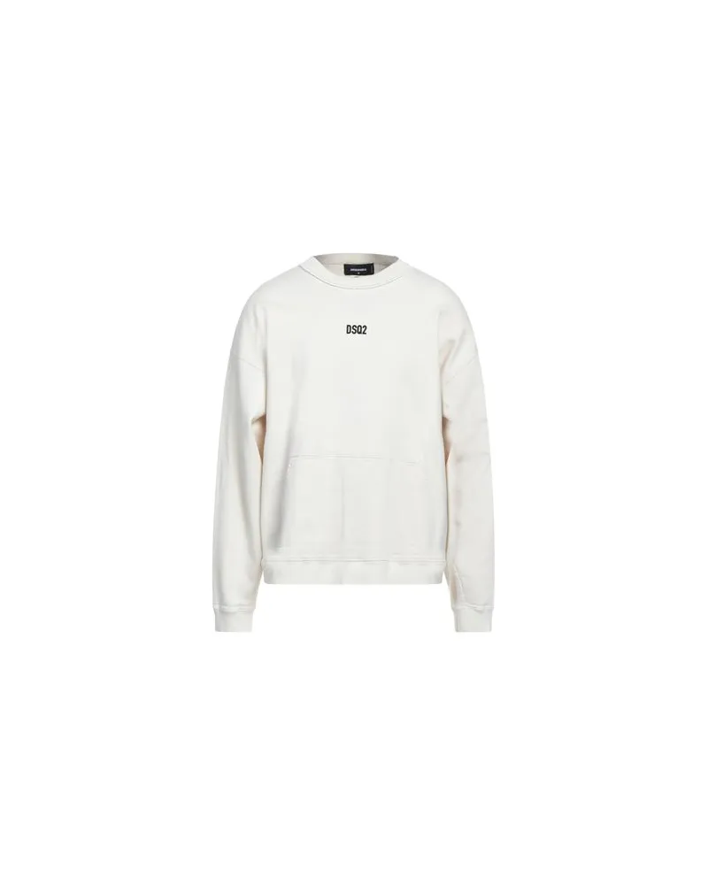 Dsquared2 TOPS - Sweatshirtsauf YOOX.COM Elfenbein