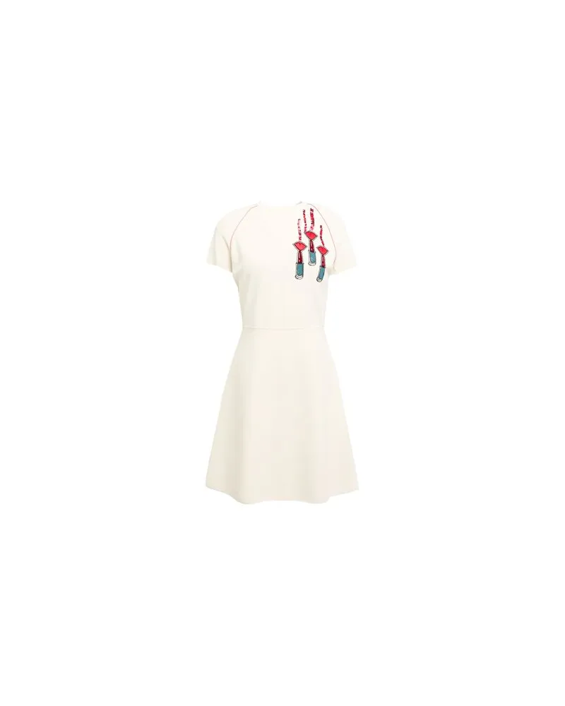 Valentino Garavani KLEIDER - Mini-Kleiderauf YOOX.COM Elfenbein