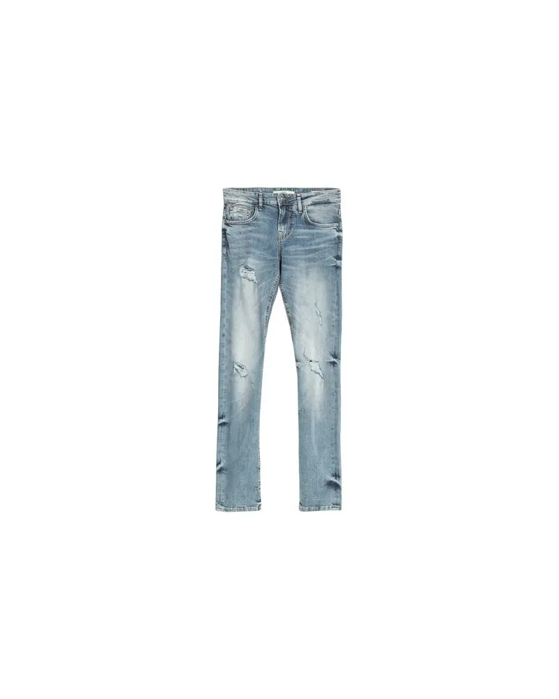 Guess HOSEN & RÖCKE - Jeanshosenauf YOOX.COM Blau