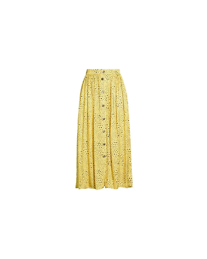Heimstone HOSEN & RÖCKE - Midi-Röckeauf YOOX.COM Gelb