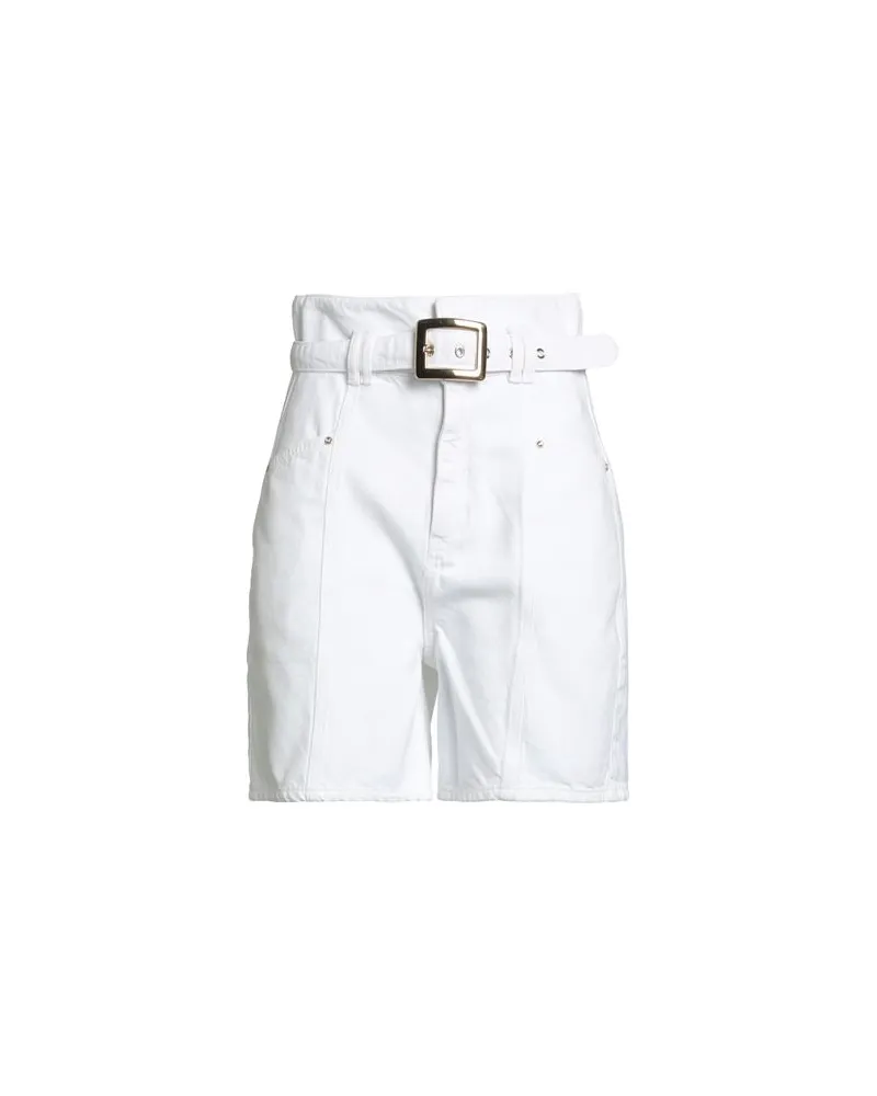 Fracomina COLLECTION - HOSEN & RÖCKE - Jeansshortsauf YOOX.COM Weiß