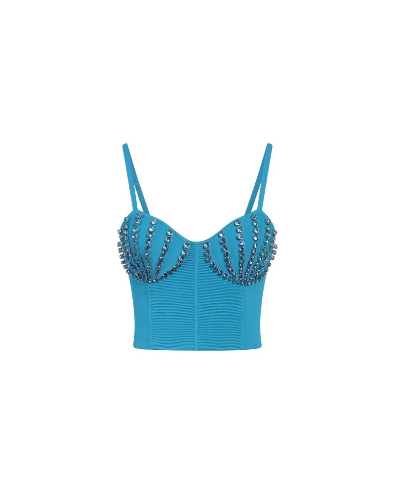 Sandro TOPS - Topsauf YOOX.COM Azurblau