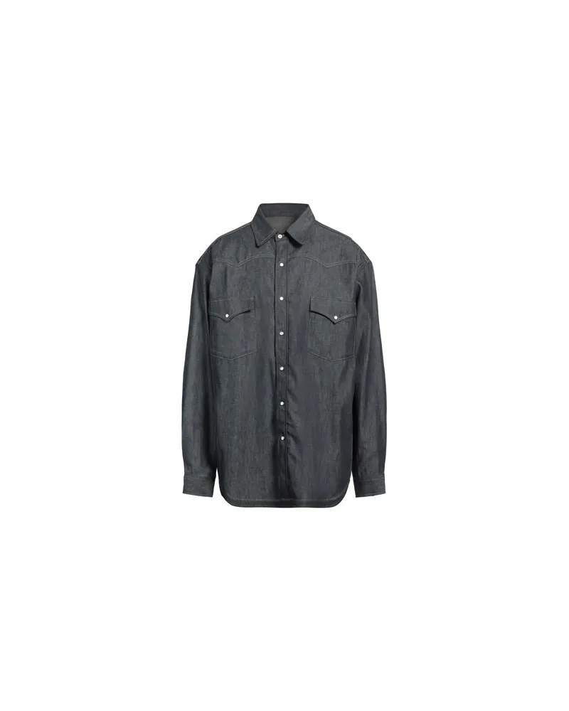 Maison Margiela TOPS - Jeanshemdenauf YOOX.COM Schwarz