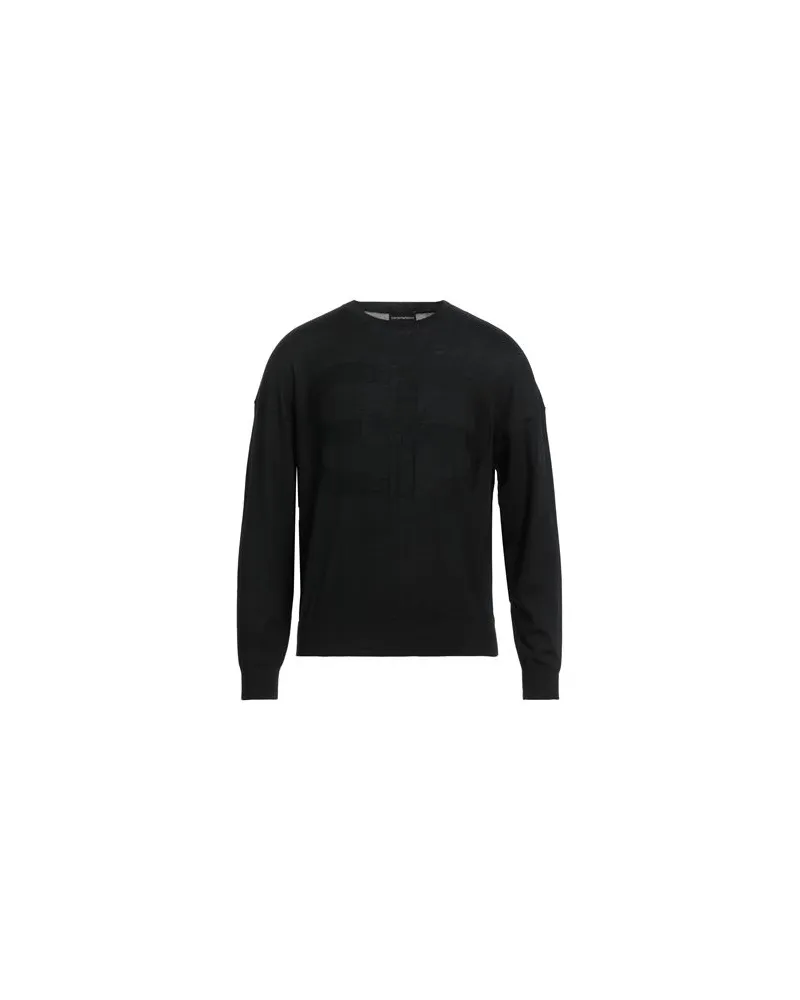 Emporio Armani STRICKWAREN - Pulloverauf YOOX.COM Schwarz