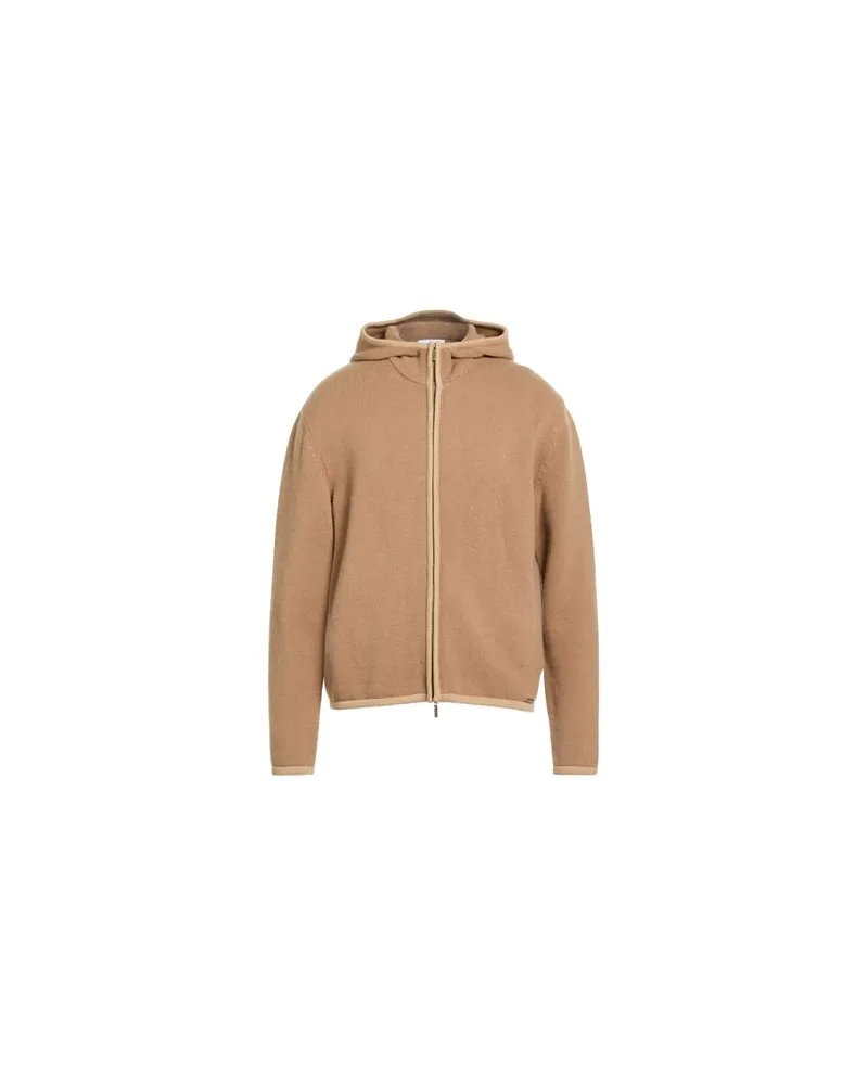 Ferragamo STRICKWAREN - Strickjackenauf YOOX.COM Hellbraun