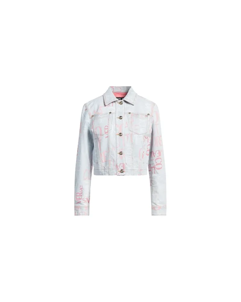 Versace Jeans JACKEN & MÄNTEL - Jeansjacken/Mäntelauf YOOX.COM Blau