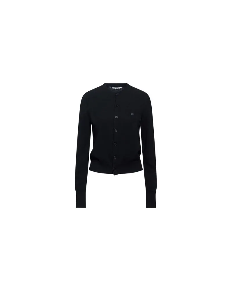 Acne Studios STRICKWAREN - Strickjackenauf YOOX.COM Schwarz