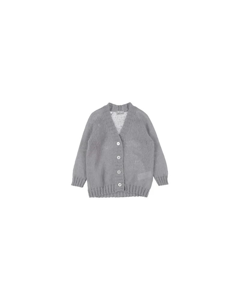 Il Gufo STRICKWAREN - Strickjackenauf YOOX.COM Grau