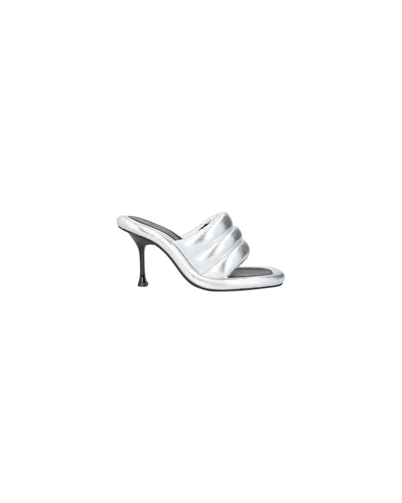 J.W.Anderson SCHUHE - Sandalenauf YOOX.COM Silber