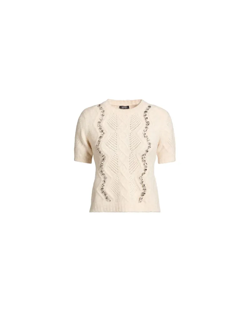 Liu Jo STRICKWAREN - Pulloverauf YOOX.COM Beige