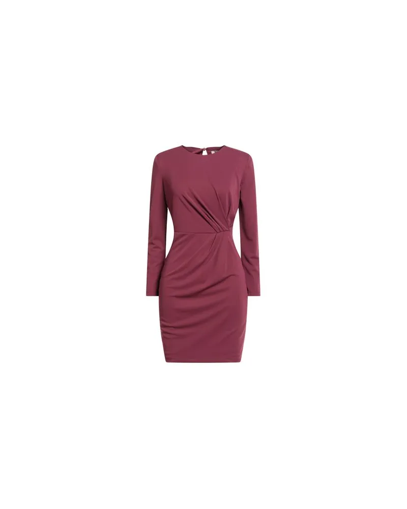 Fracomina COLLECTION - KLEIDER - Mini-Kleiderauf YOOX.COM Bordeaux