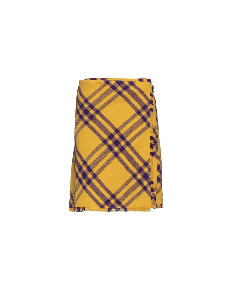 Burberry HOSEN & RÖCKE - Miniröckeauf YOOX.COM Gelb