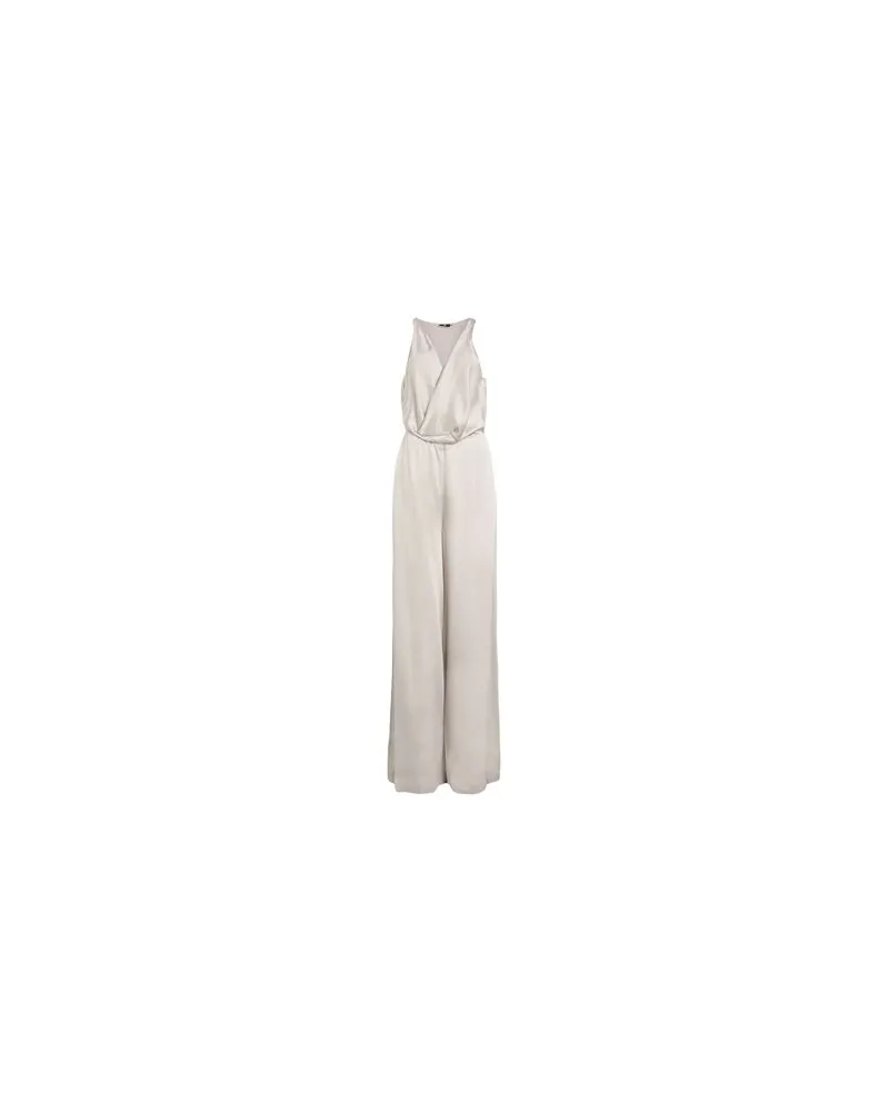Elisabetta Franchi OVERALLS - Jumpsuitsauf YOOX.COM Hellgrau