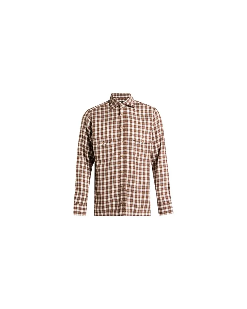 BARBA TOPS - Hemdenauf YOOX.COM Schokobraun