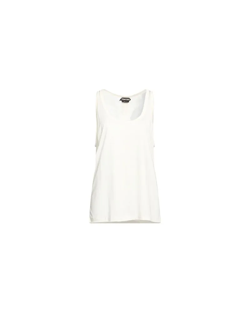 Tom Ford TOPS - Tank Topsauf YOOX.COM Cremeweiß