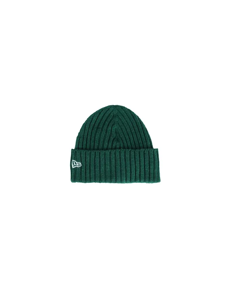 New Era NE RIB SHORT CUFF BEANIE NEWERA - NE RIB SHORT CUFF BEANIE NEWERA - ACCESSOIRES - Mützen & Hüteauf YOOX.COM Grün
