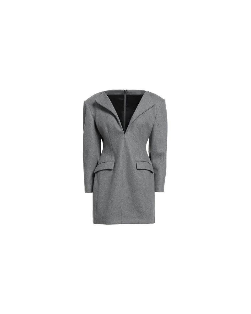 ANDAMANE KLEIDER - Mini-Kleiderauf YOOX.COM Grau