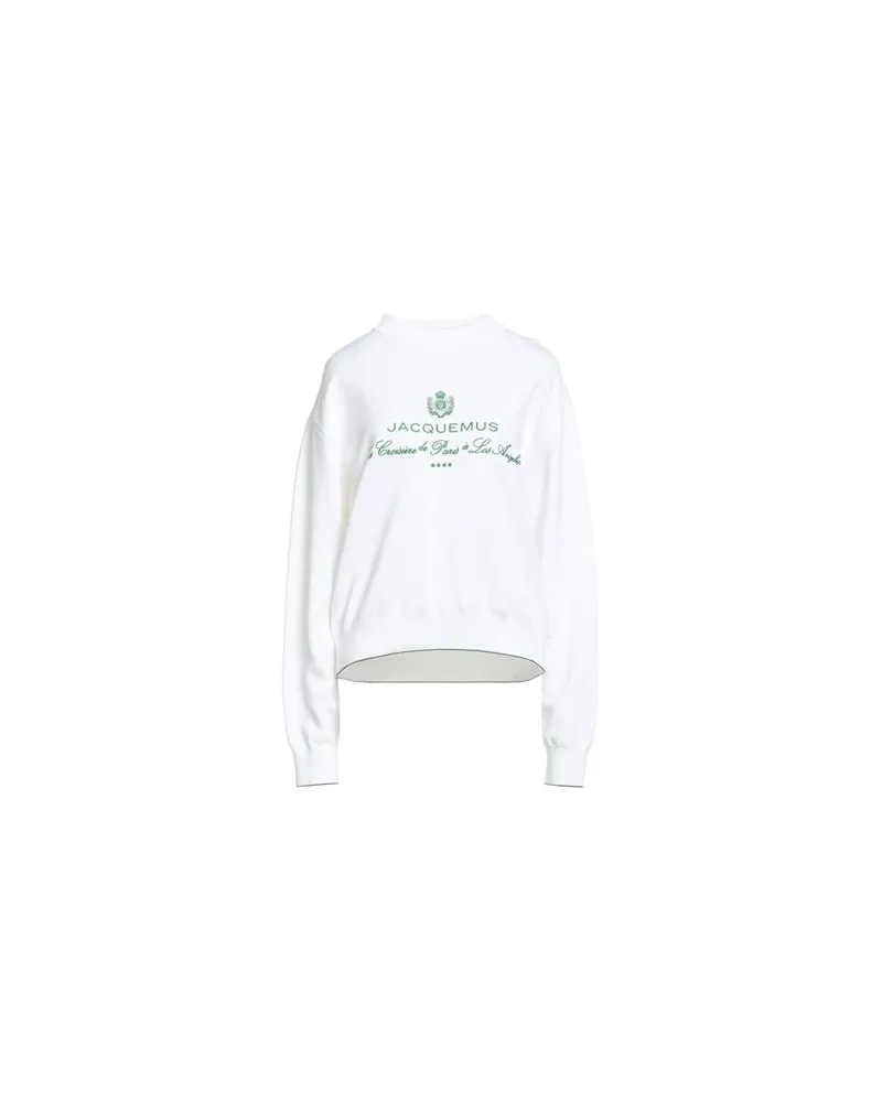Jacquemus TOPS - Sweatshirtsauf YOOX.COM Weiß