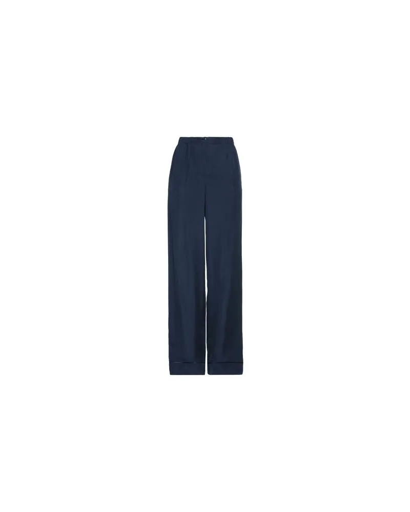 Alberta Ferretti HOSEN & RÖCKE - Hosenauf YOOX.COM Marineblau