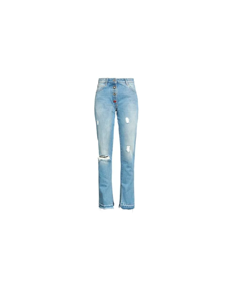 Ermanno Scervino HOSEN & RÖCKE - Jeanshosenauf YOOX.COM Blau