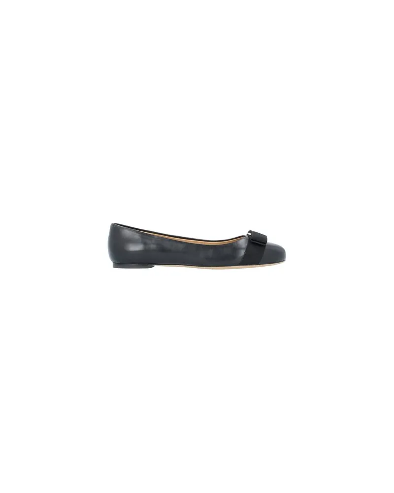 Ferragamo SCHUHE - Ballerinasauf YOOX.COM Schwarz