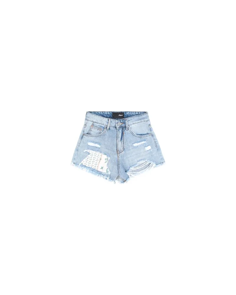 ash HOSEN & RÖCKE - Jeansshortsauf YOOX.COM Blau