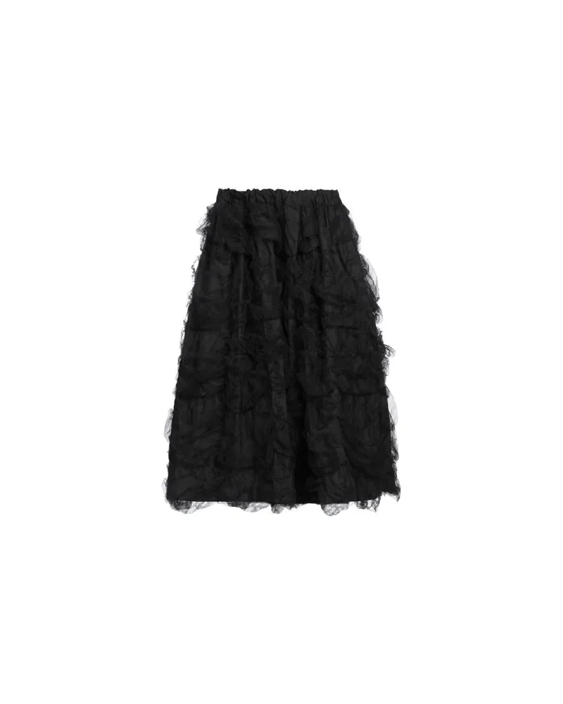 Comme des Garçons HOSEN & RÖCKE - Midi-Röckeauf YOOX.COM Schwarz
