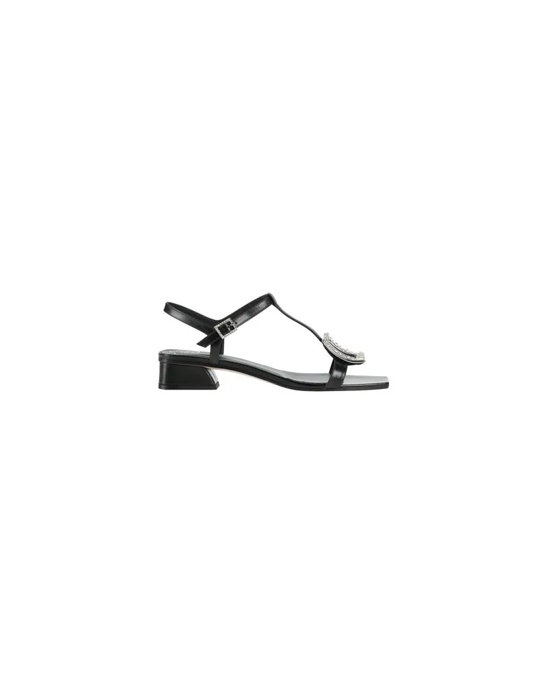 Roger Vivier SCHUHE - Sandalenauf YOOX.COM Schwarz