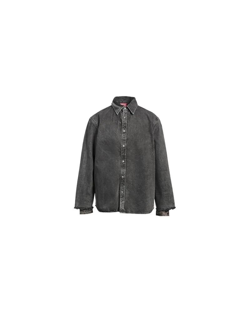 Diesel TOPS - Jeanshemdenauf YOOX.COM Schwarz