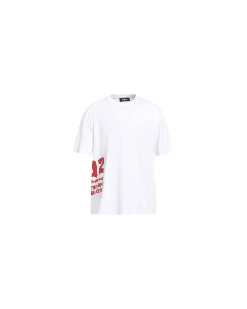 Dsquared2 TOPS - T-shirtsauf YOOX.COM Weiß