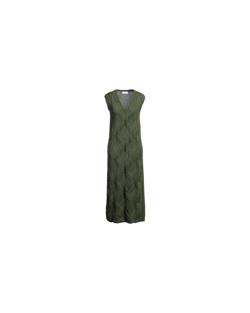 Fabiana Filippi KLEIDER - Midi-Kleiderauf YOOX.COM Militärgrün