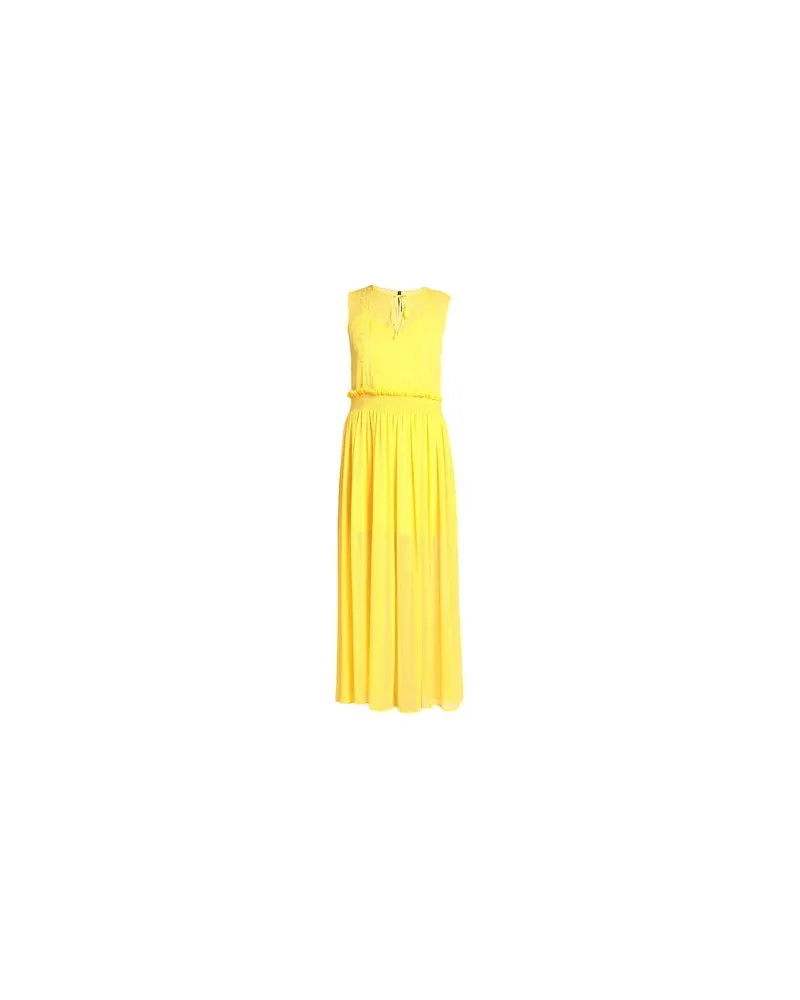 Manila Grace KLEIDER - Maxi-Kleiderauf YOOX.COM Gelb