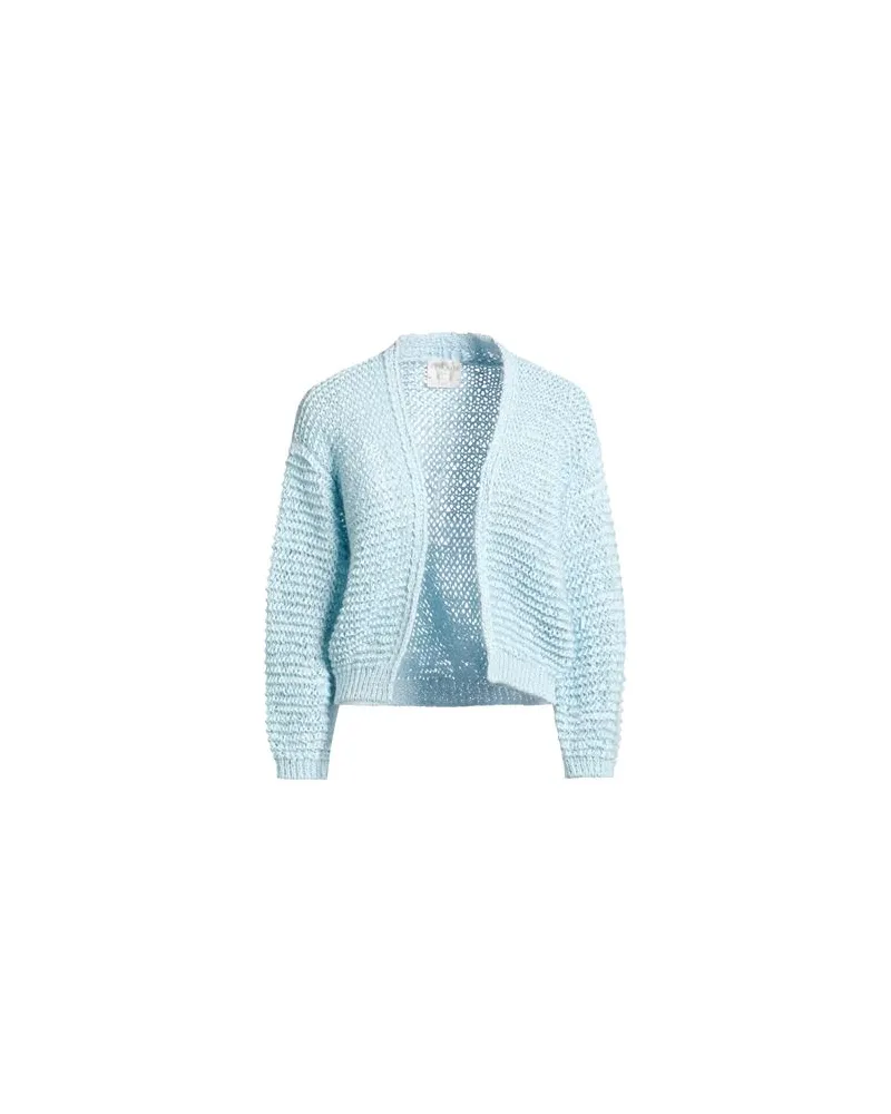 forte_forte STRICKWAREN - Strickjackenauf YOOX.COM Himmelblau