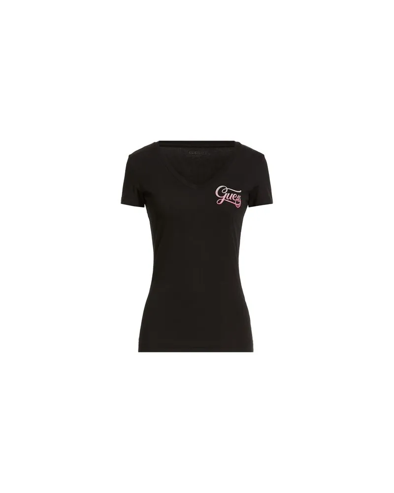 Guess TOPS - T-shirtsauf YOOX.COM Schwarz