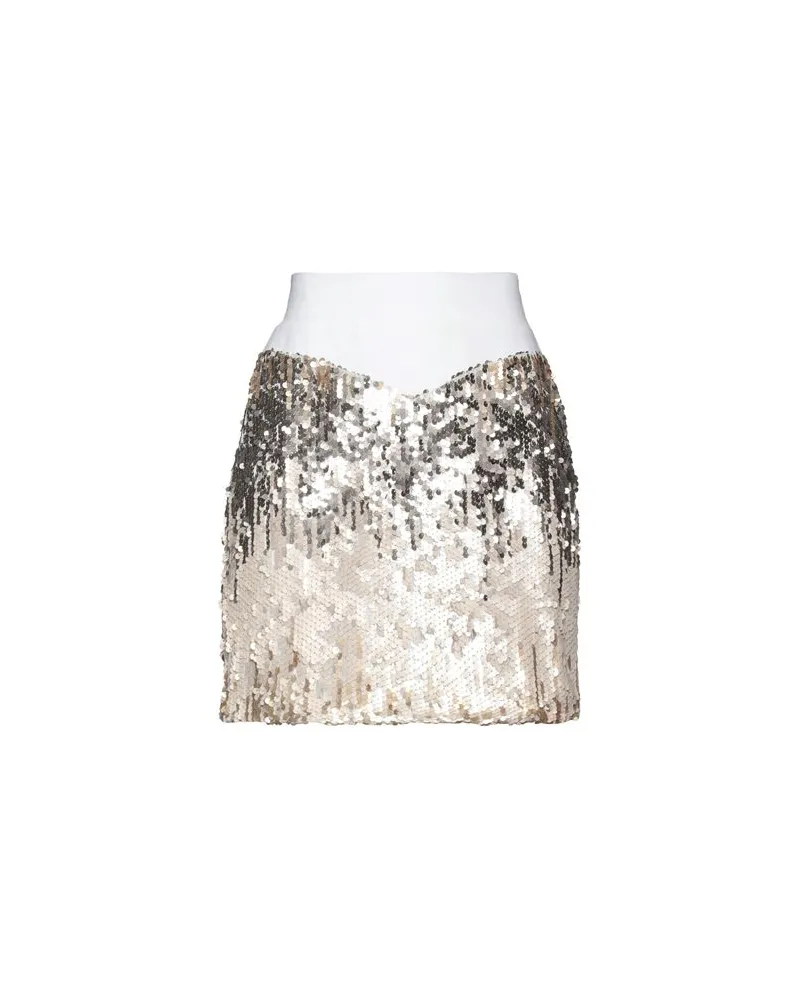 Jijil HOSEN & RÖCKE - Miniröckeauf YOOX.COM Platin