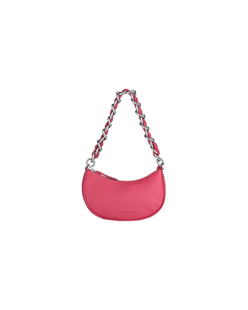 LES VISIONNAIRES IVY CHAIN SOFT GRAINY LEATHER  - TASCHEN - Schultertaschenauf YOOX.COM Purpur