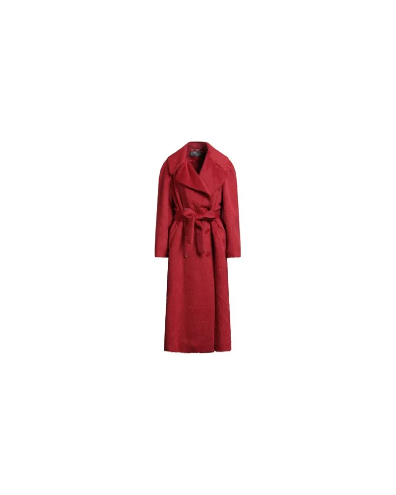 Alberta Ferretti JACKEN & MÄNTEL - Mäntelauf YOOX.COM Rot