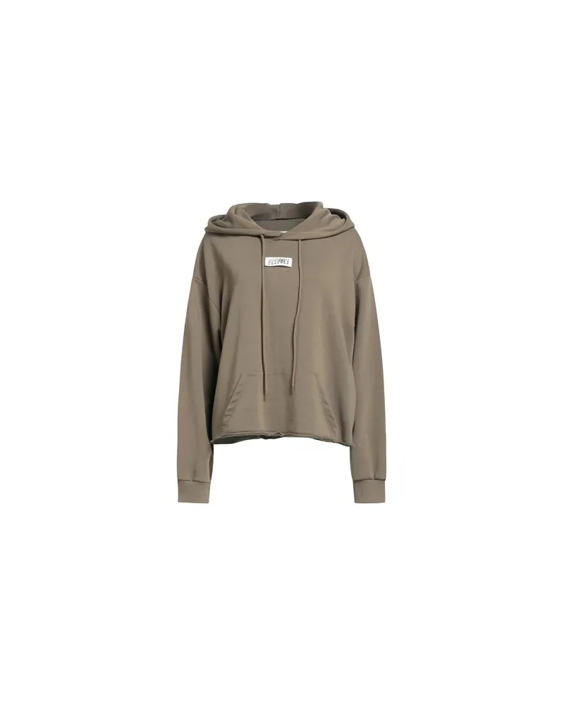 Maison Margiela TOPS - Sweatshirtsauf YOOX.COM Militärgrün