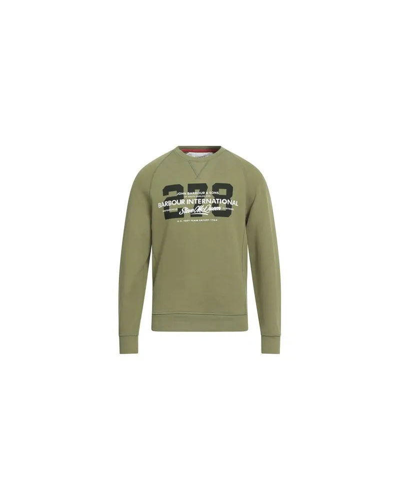 Barbour INTERNATIONAL - TOPS - Sweatshirtsauf YOOX.COM Säuregrün