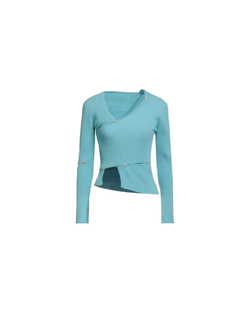 Jacquemus STRICKWAREN - Pulloverauf YOOX.COM Azurblau