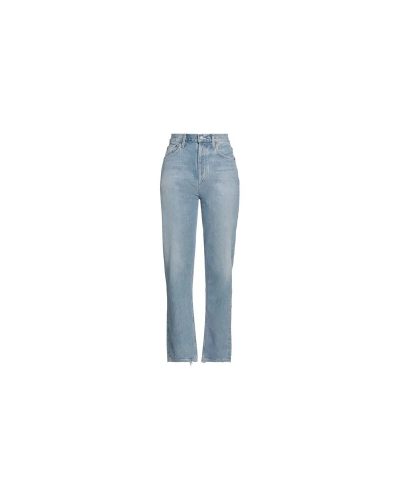 AGOLDE HOSEN & RÖCKE - Jeanshosenauf YOOX.COM Blau