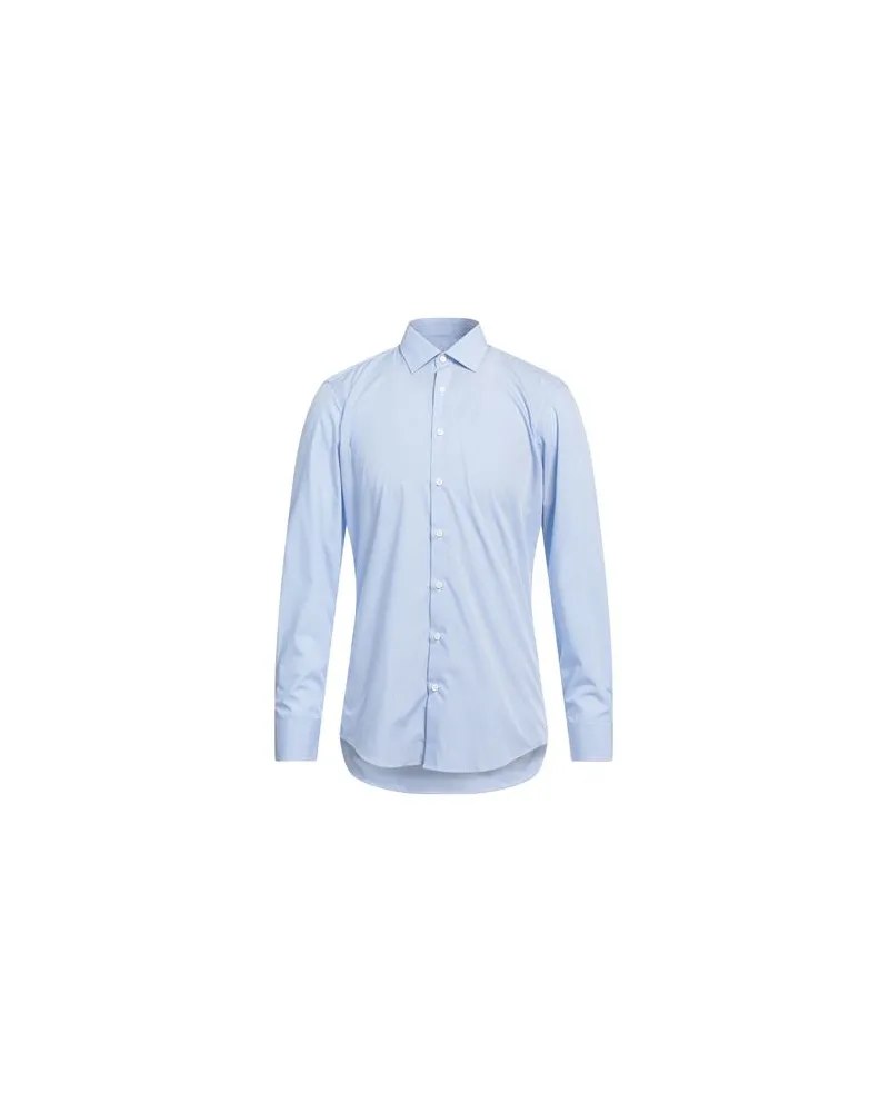 Black Label TOPS - Hemdenauf YOOX.COM Himmelblau