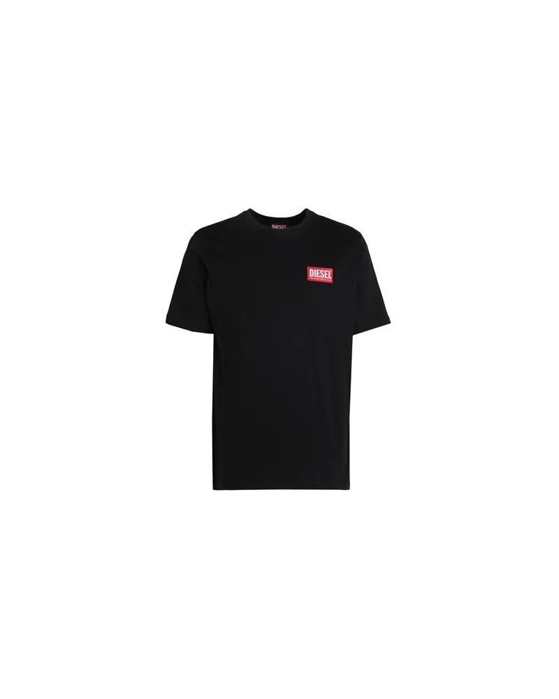 Diesel T-JUST-NLABEL  - TOPS - T-shirtsauf YOOX.COM Schwarz