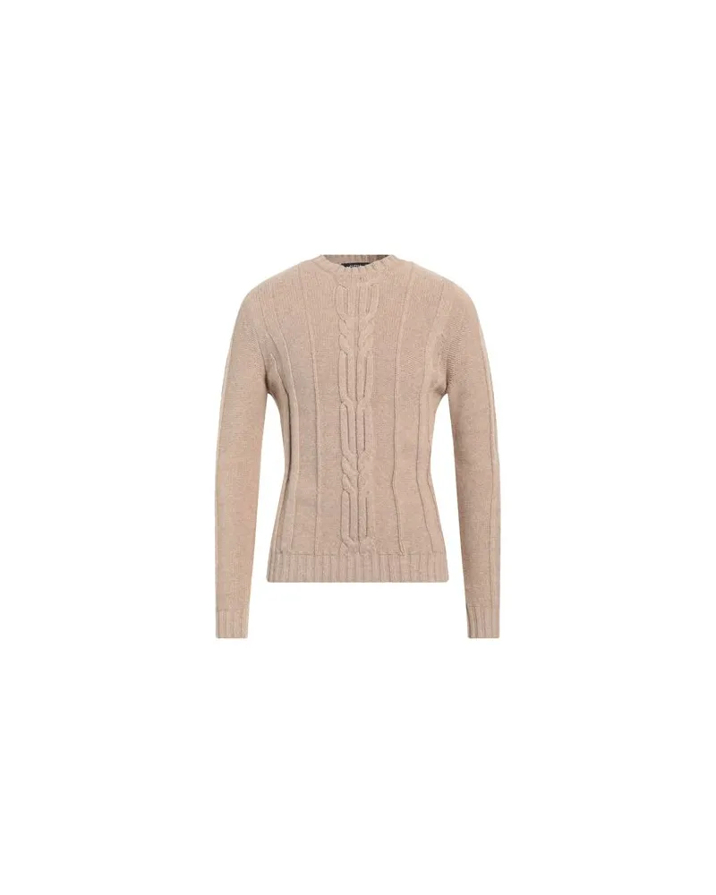 Alpha Studio STRICKWAREN - Pulloverauf YOOX.COM Beige