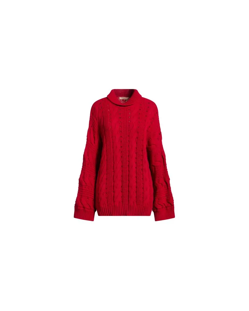 Twin-Set STRICKWAREN - Rollkragenpulloverauf YOOX.COM Rot